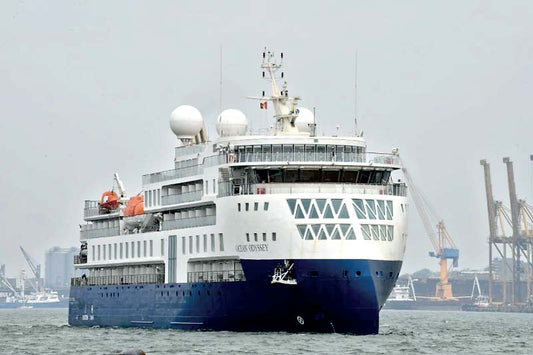 “Ocean Odyssey” makes her maiden call to Colombo