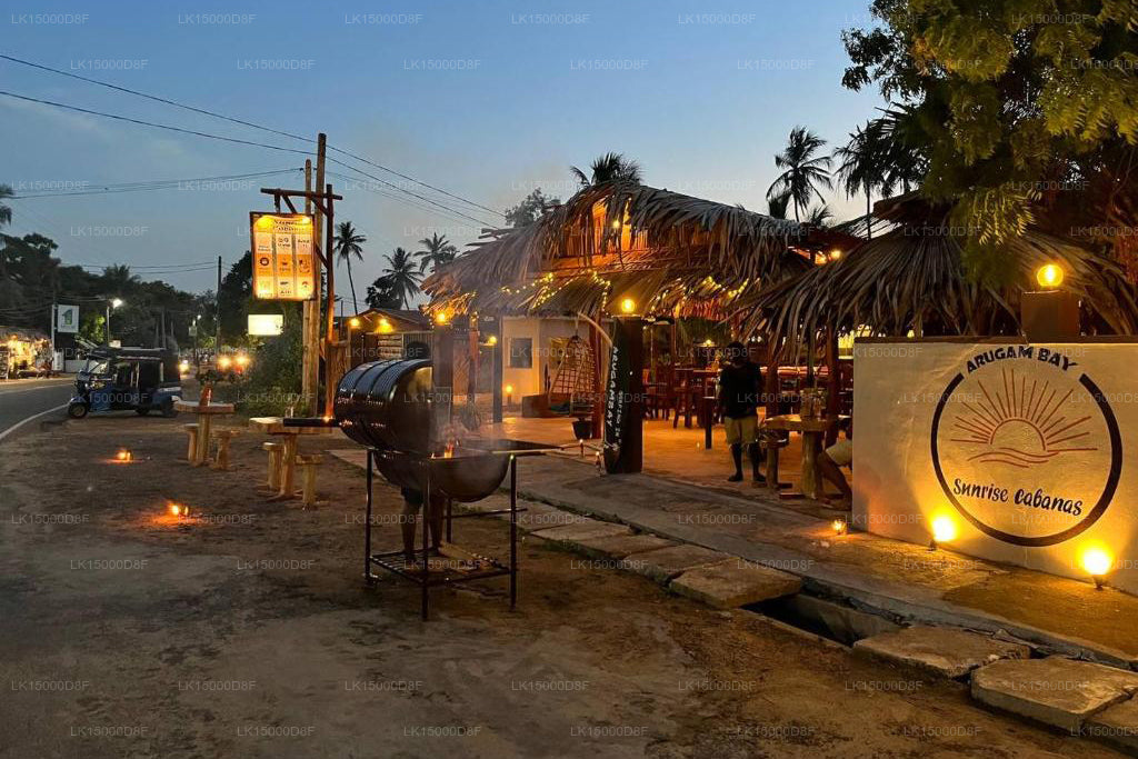 Sunrise Cabanas, baie d'Arugam