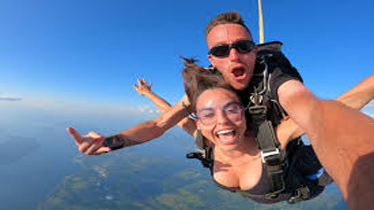 Expérience de saut en parachute depuis Bentota