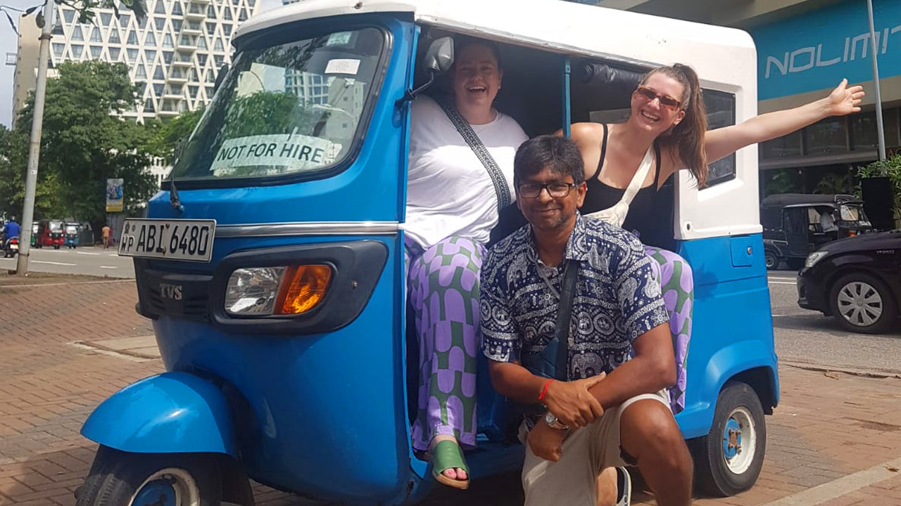 Safari en tuk-tuk à Colombo