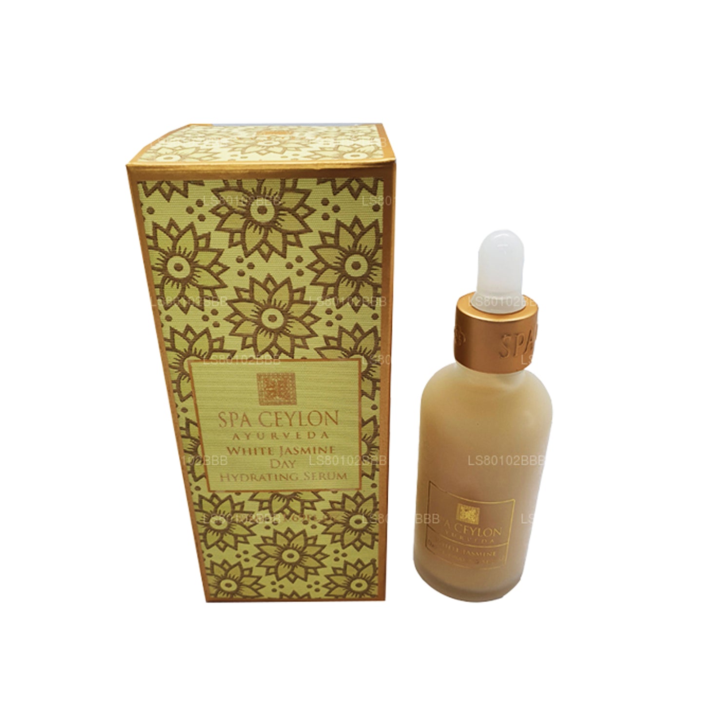 Sérum hydratant de jour au jasmin blanc de Ceylan Spa (50 ml)