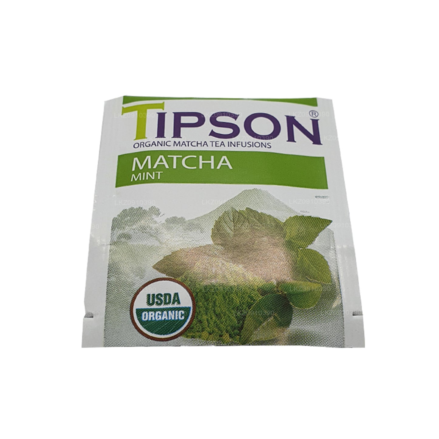 Matcha et menthe biologiques Tipson Tea (37,5 g)