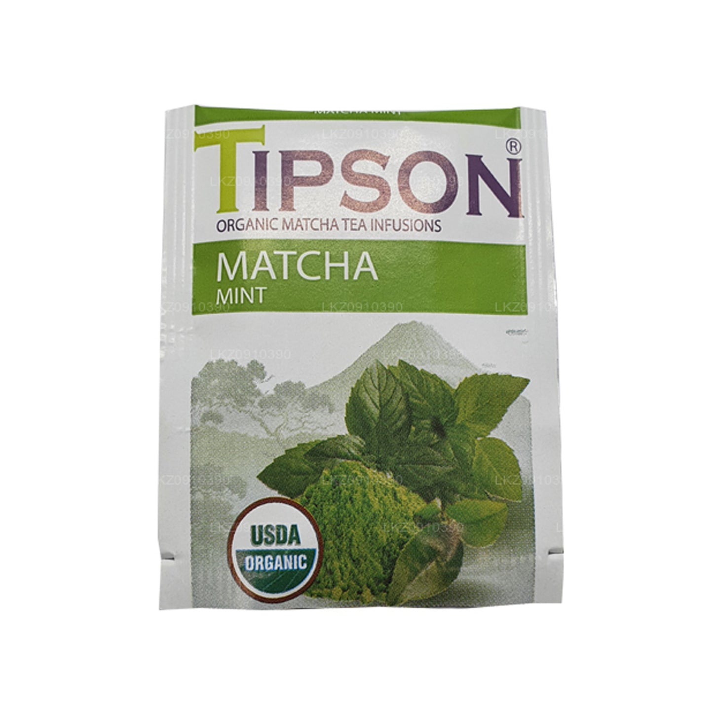 Matcha et menthe biologiques Tipson Tea (37,5 g)