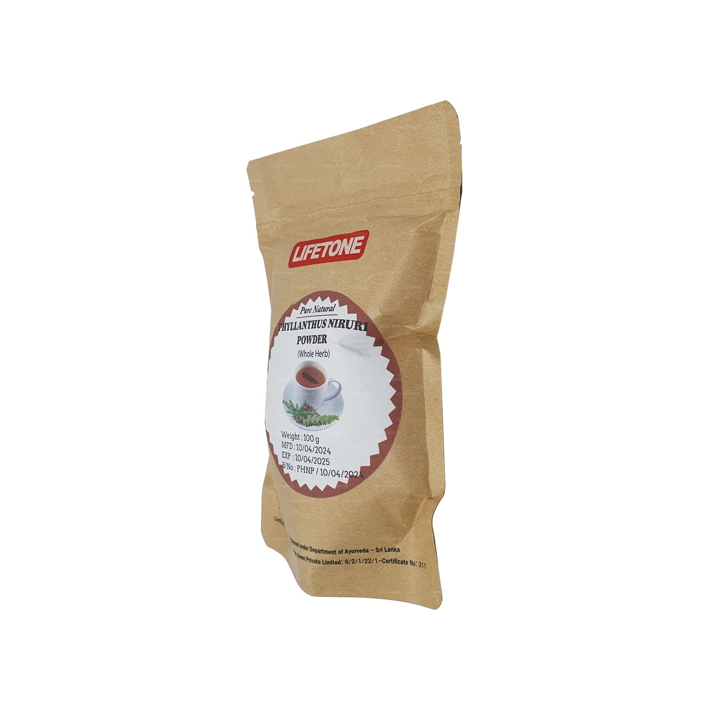 Lifetone Phylanthus Niruri en poudre (100 g)