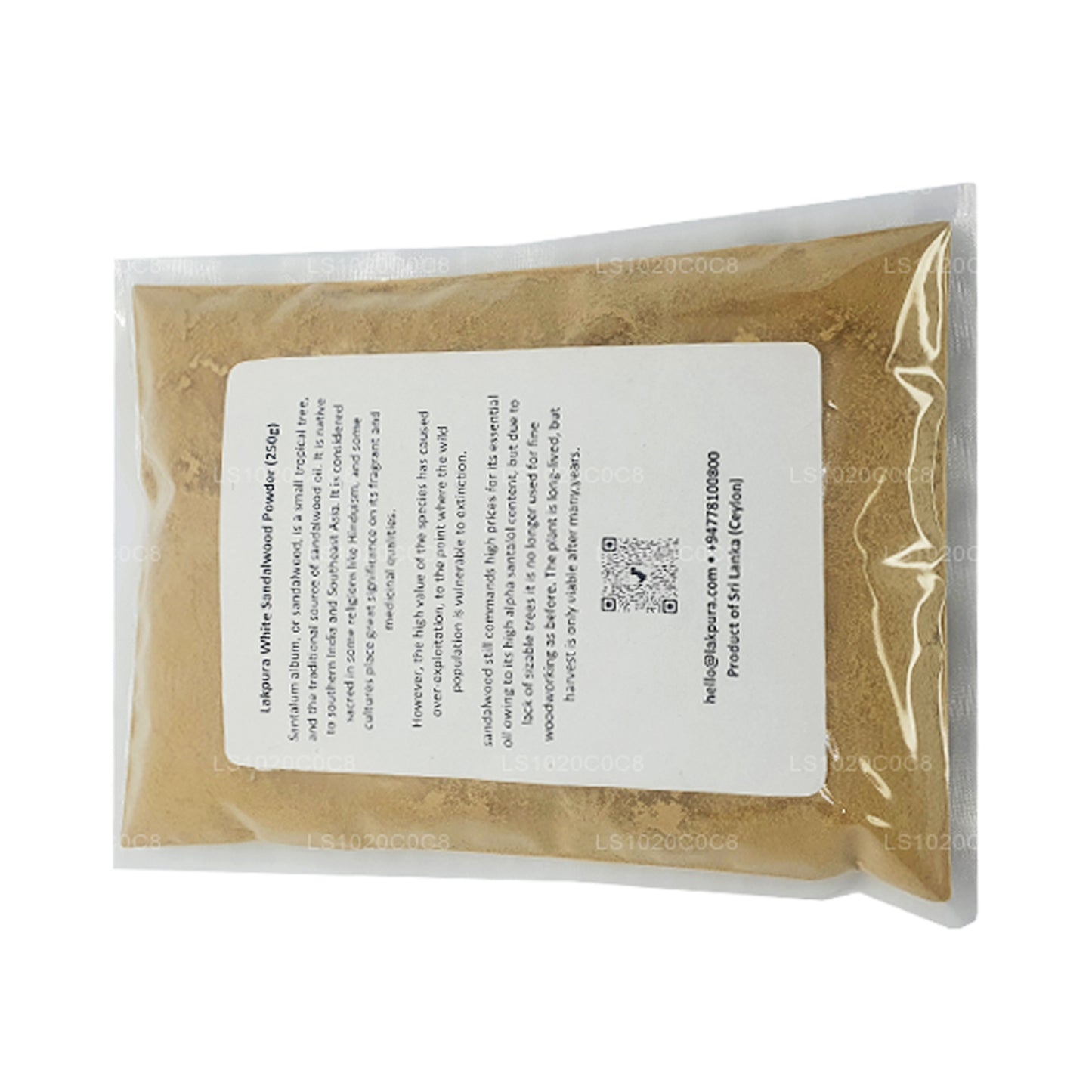 Poudre de bois de santal blanc Lakpura (100 g)