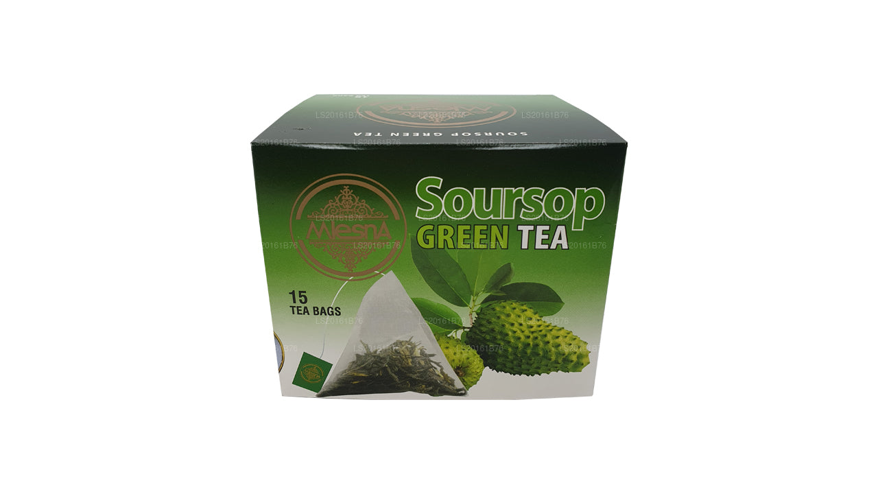 Thé vert Mlesna Corossol (30g) 15 sachets de thé