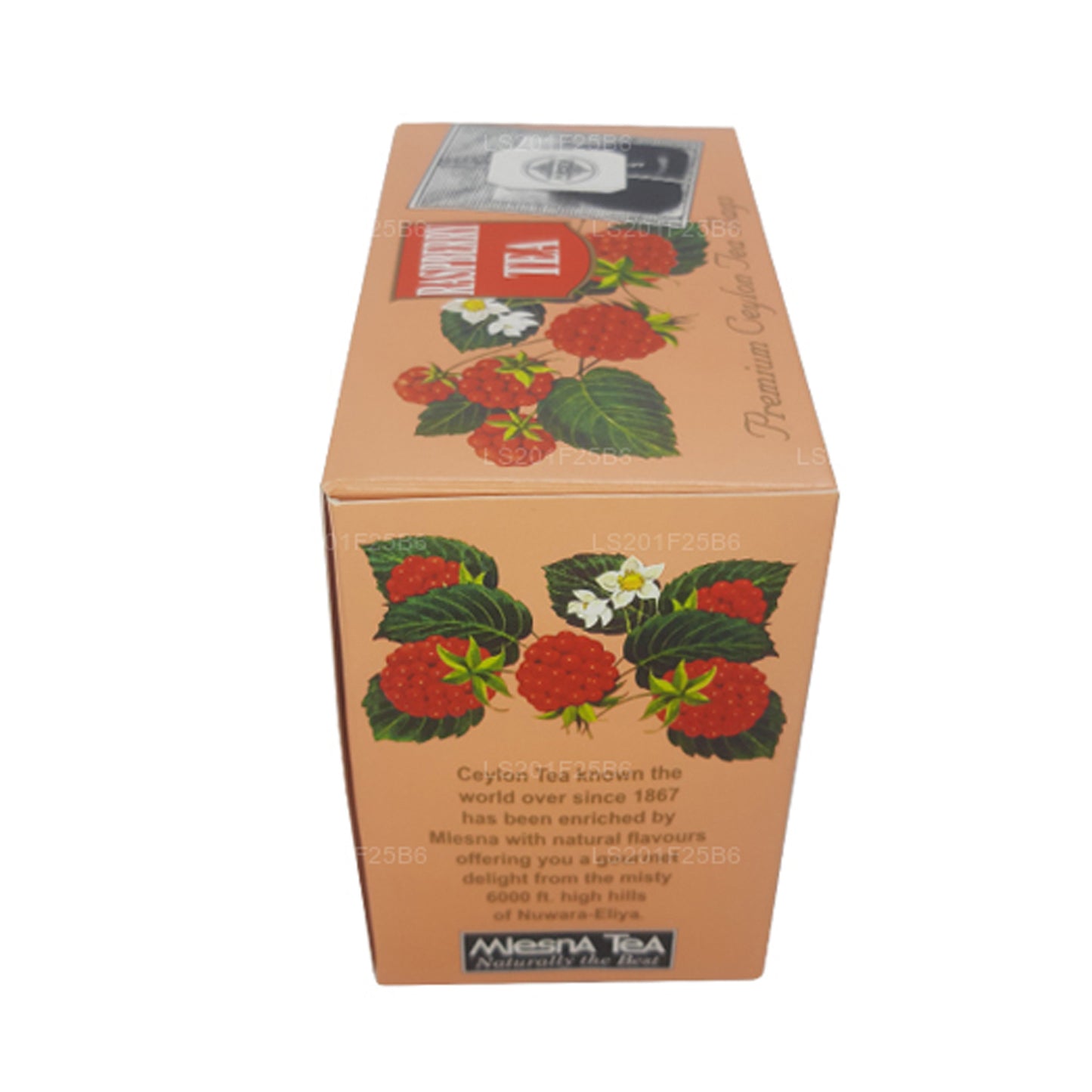 Thé à la framboise Mlesna (100g) 50 sachets