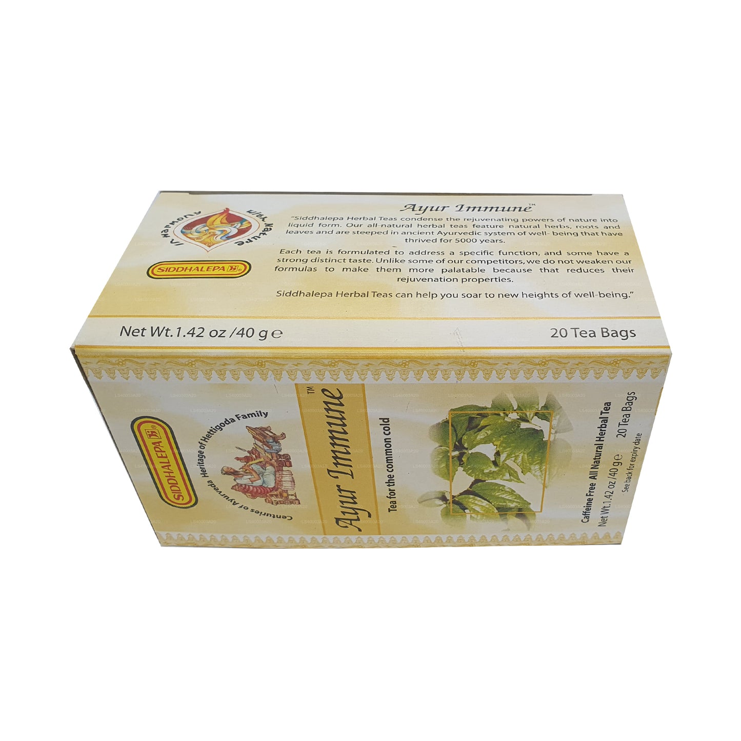 Thé immunitaire Siddhalepa Ayur (40 g)