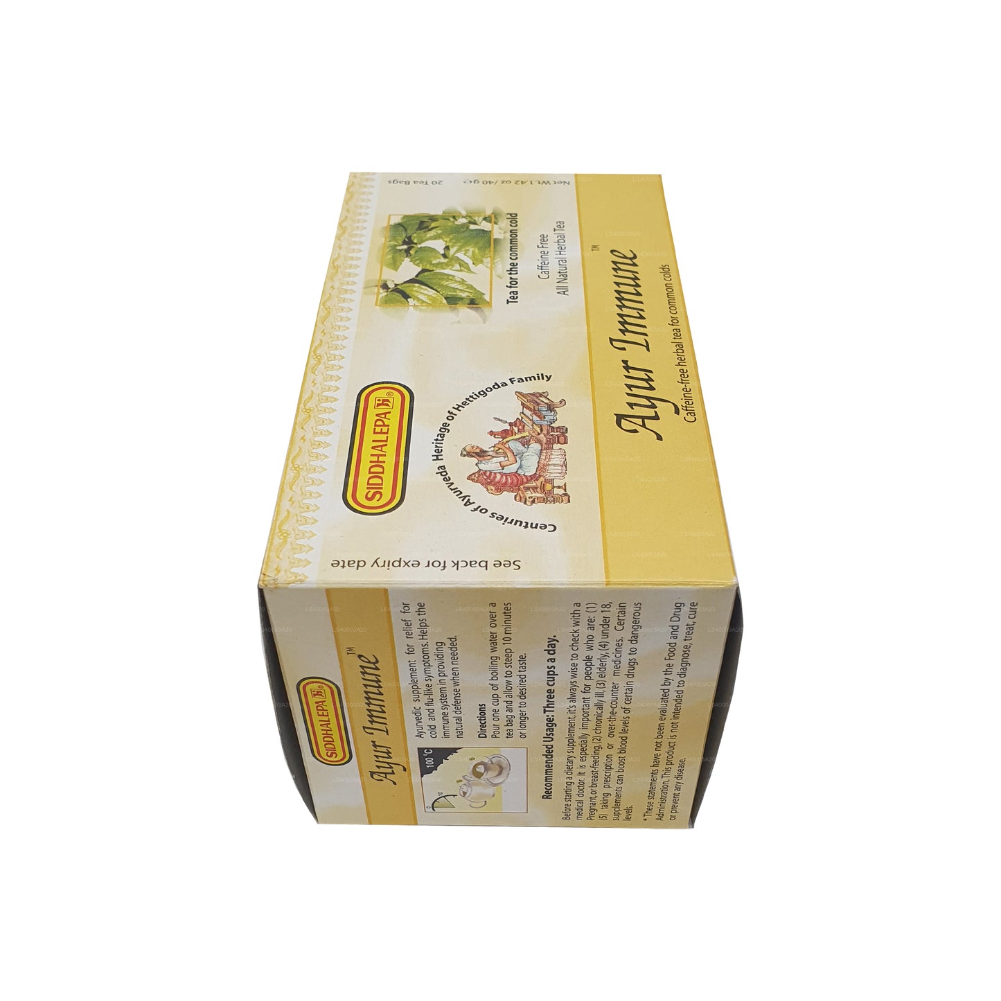 Thé immunitaire Siddhalepa Ayur (40 g)