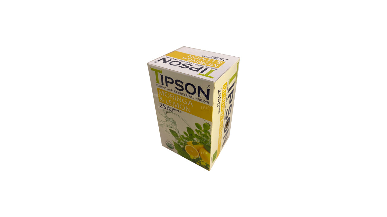 Thé au moringa et au citron Tipson (37,5 g) 25 sachets