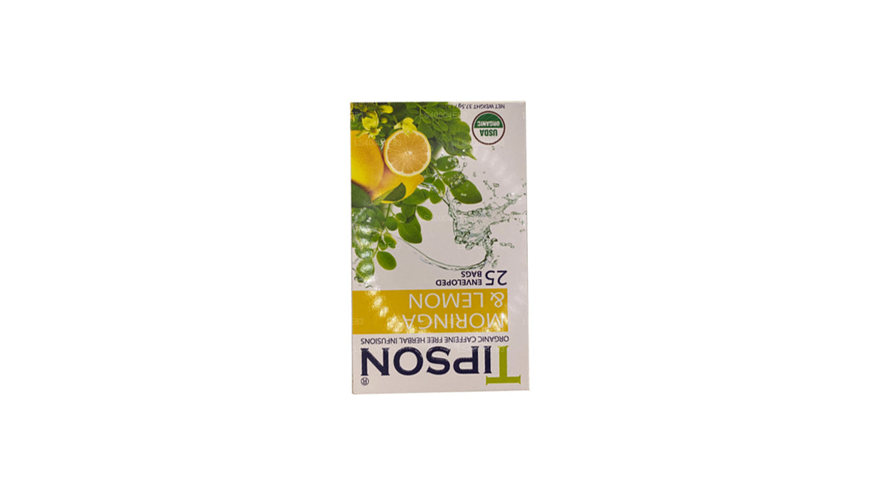 Thé au moringa et au citron Tipson (37,5 g) 25 sachets