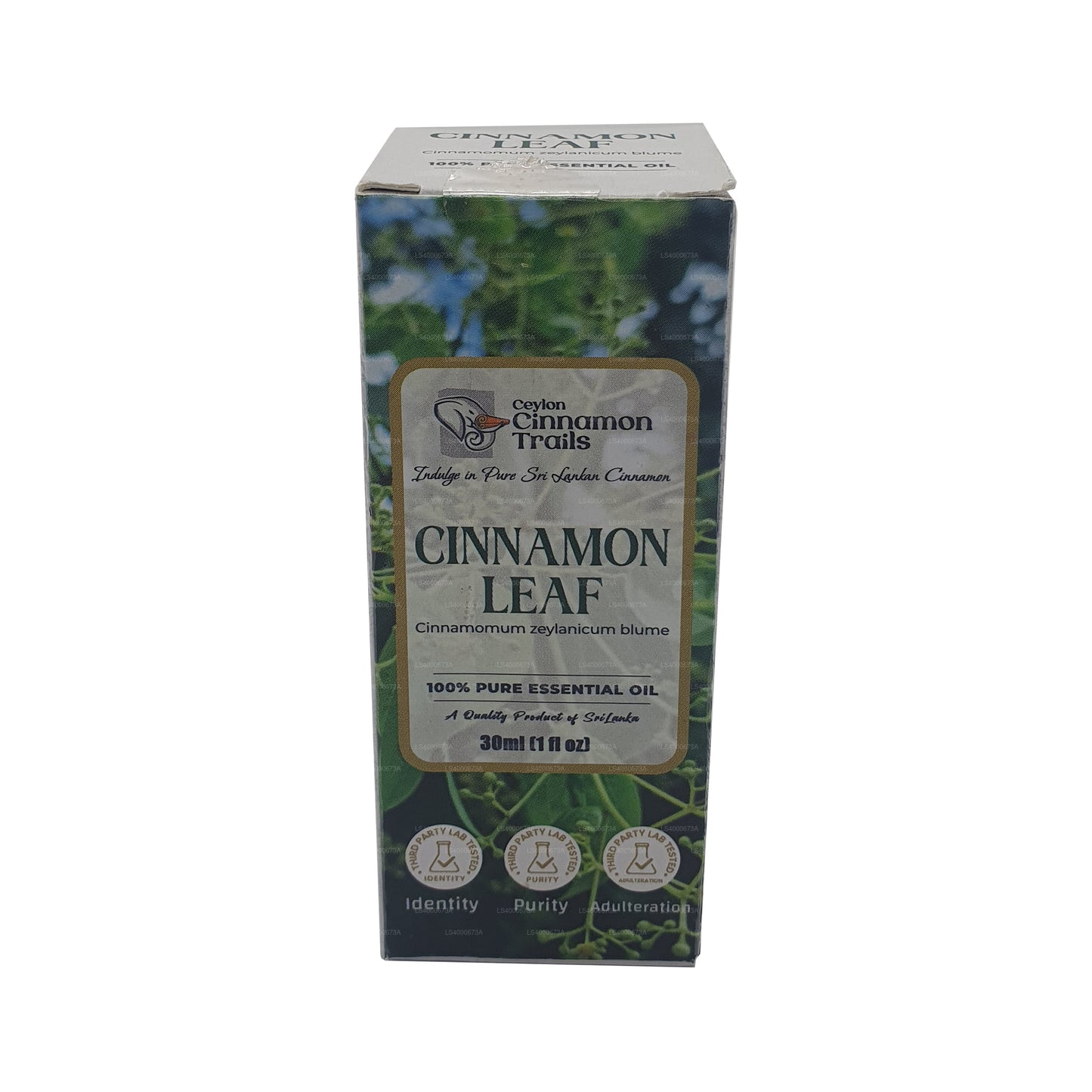 Huile essentielle de feuille de cannelle Ceylon Cinnamon Trails (10 ml)