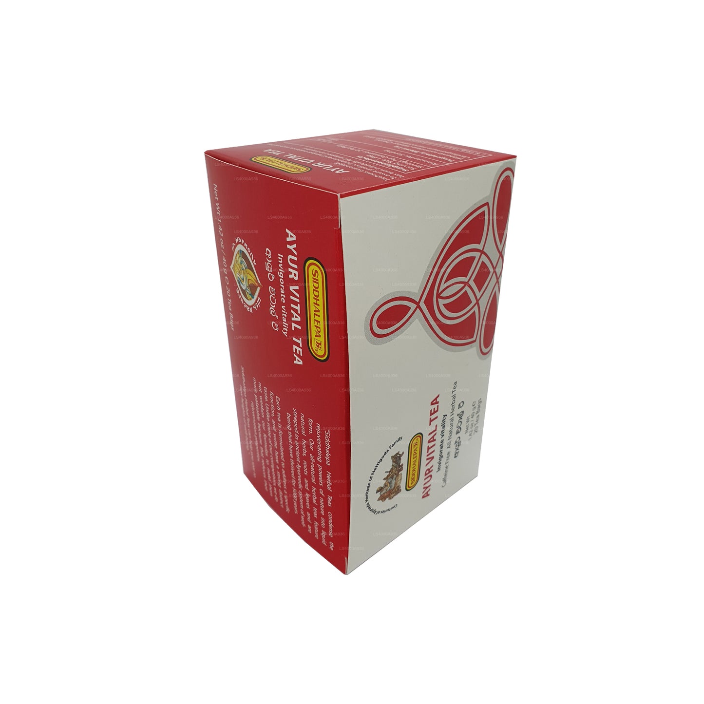 Thé Siddhalepa Ayur Vital (40 g) 20 sachets de thé