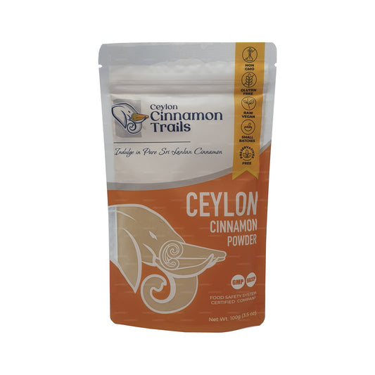 Cannelle Ceylon Cinnamon Trails en poudre (100 g)