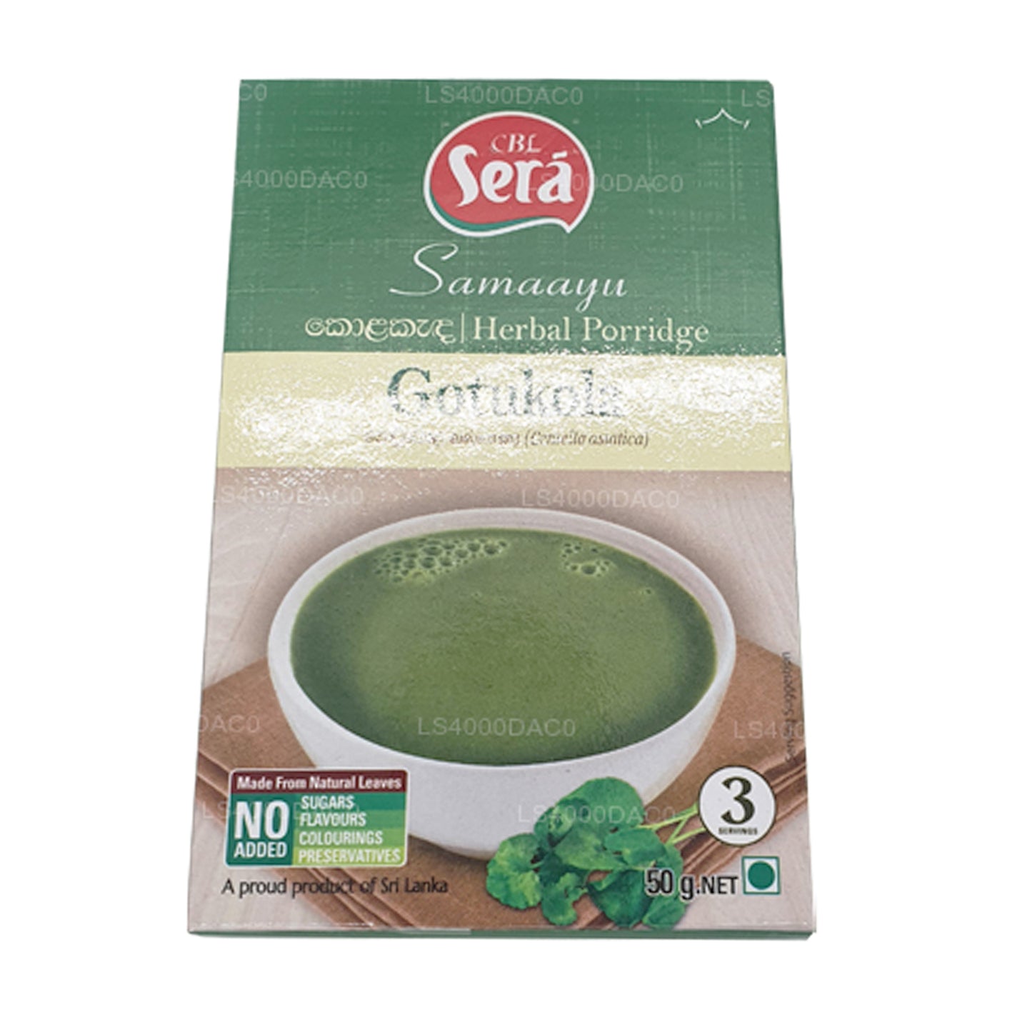 Bouillie aux herbes Sera Gotukola (50g)