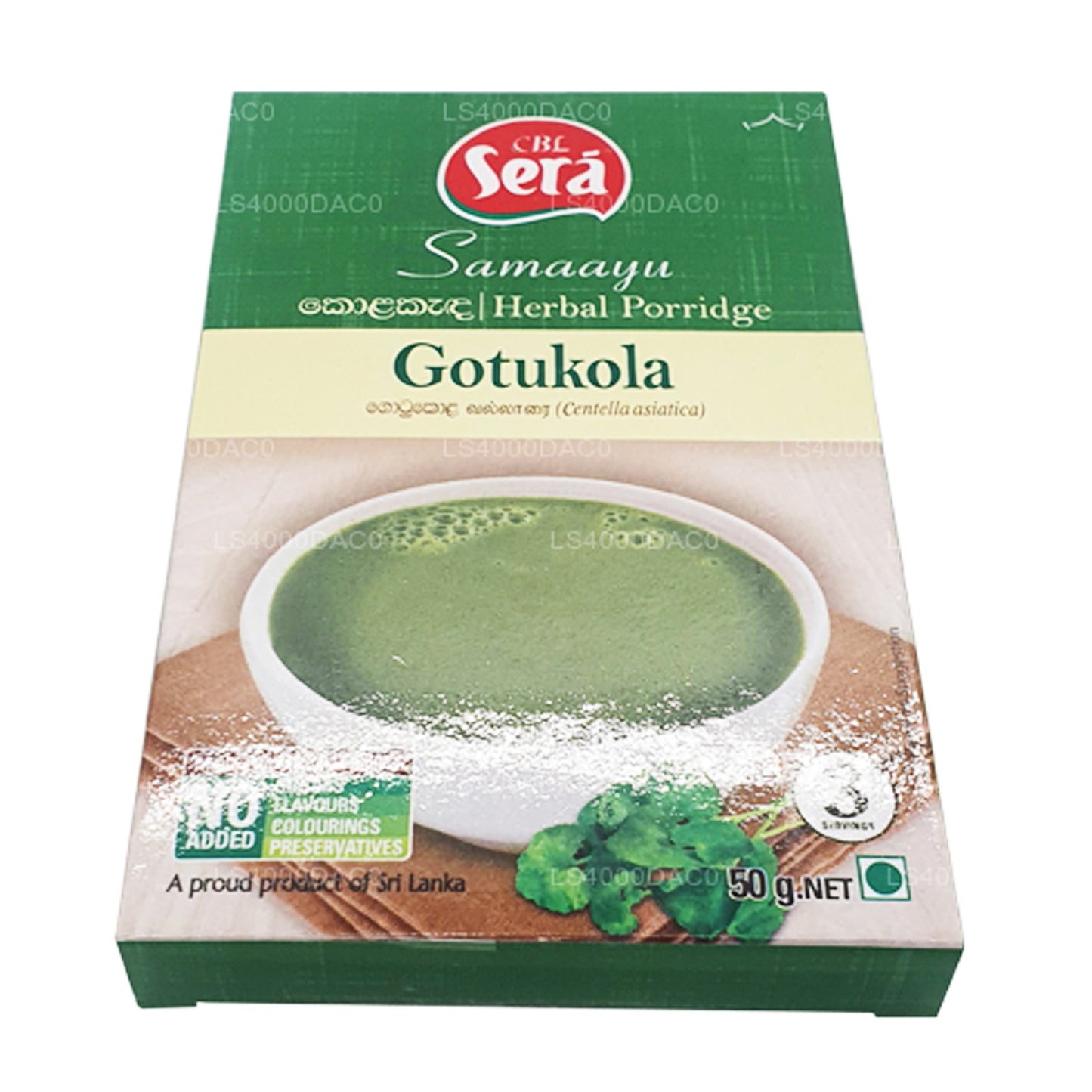 Bouillie aux herbes Sera Gotukola (50g)