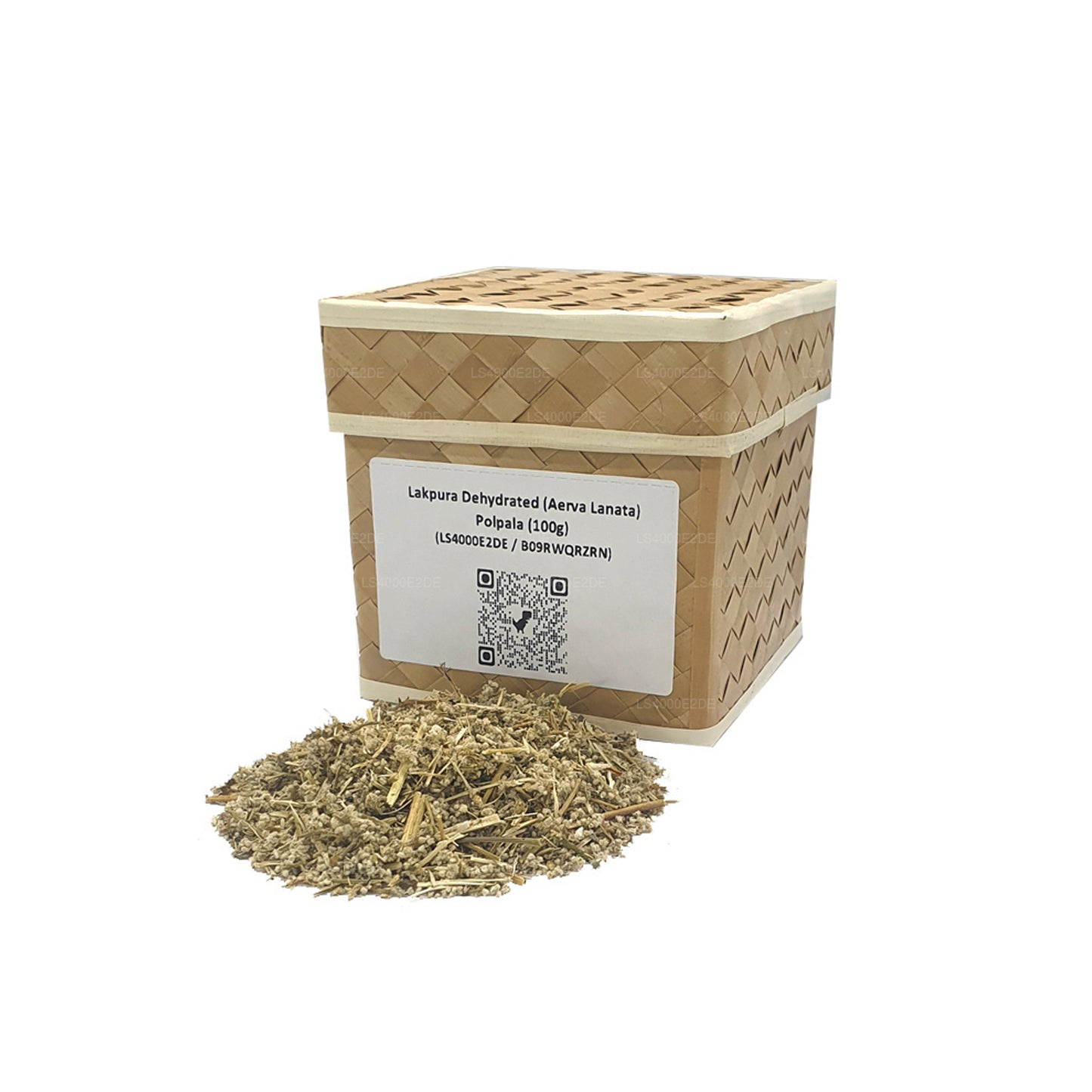 Lakpura déshydraté (Aerva Lanata) Polpala (100g) Boîte