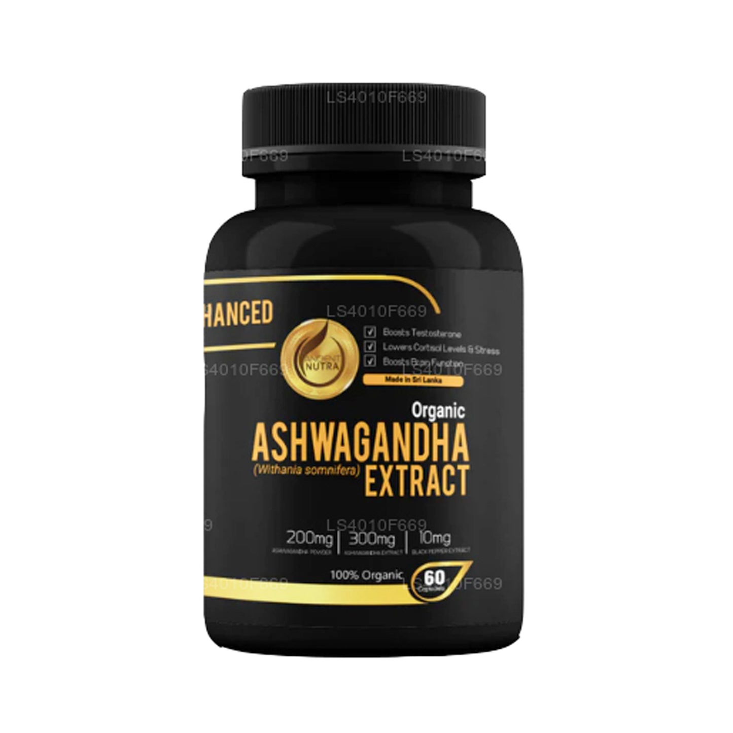 Extrait d'ashwagandha Nutra ancien (60 capsules)