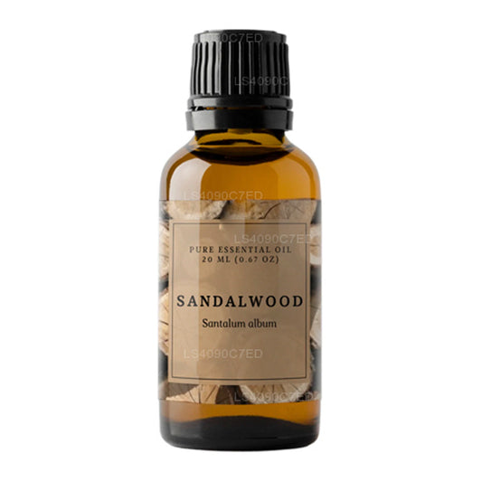 Huile essentielle de bois de santal indien Lakpura (20 ml)