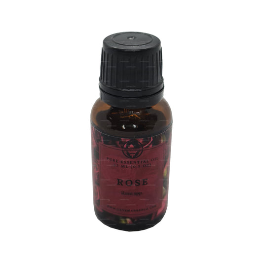 Huile essentielle de rose de Lakpura (15 ml)