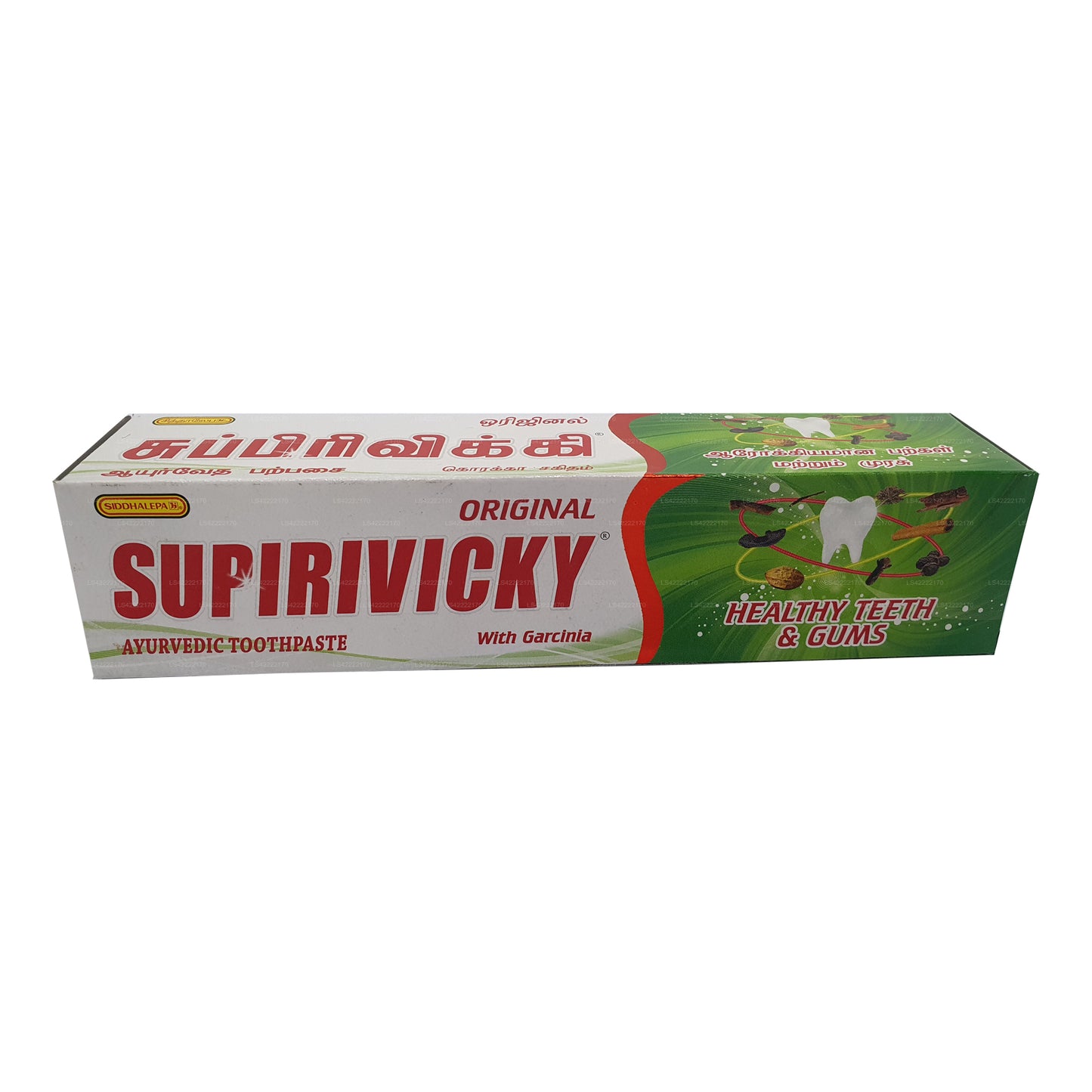 Dentifrice ayurvédique Siddhalepa Supirivicky