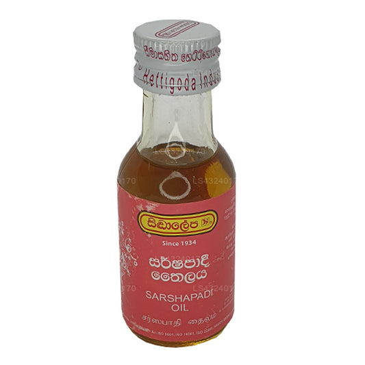 Huile Siddhalepa Sarshapadi (30 ml)