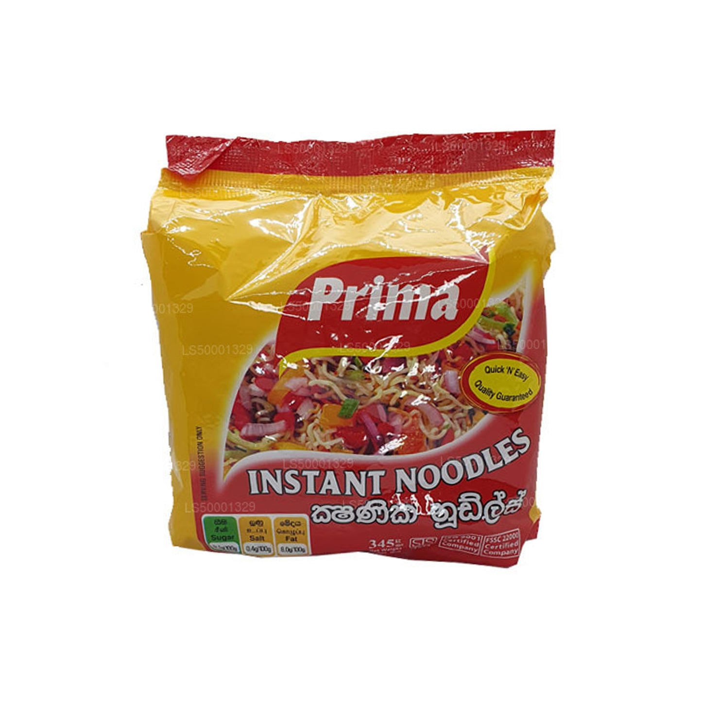 Nouilles instantanées Prima (345 g)