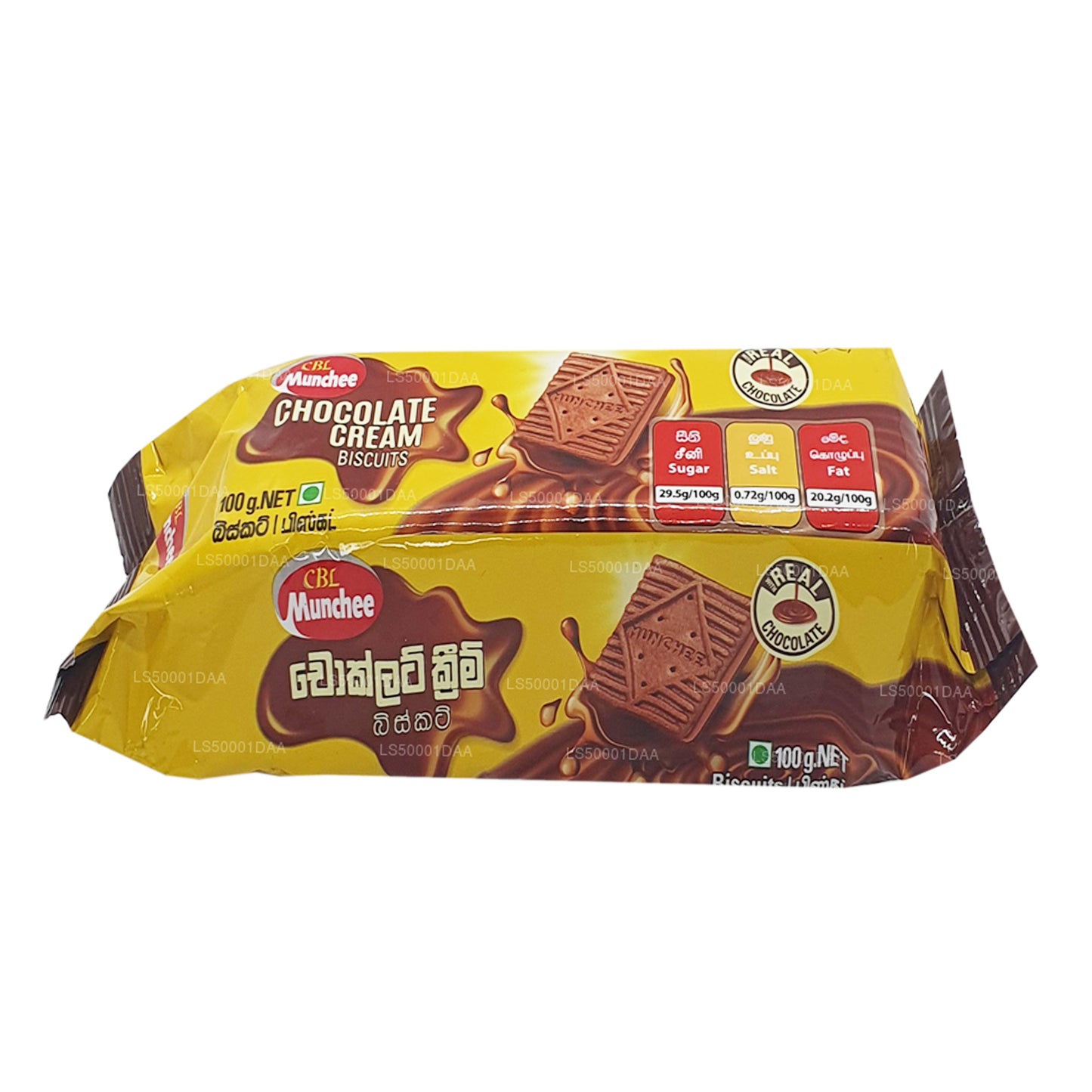 Biscuits à la crème au chocolat Munchee (100g)