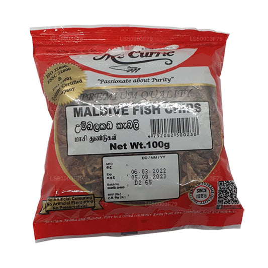 Chips de poisson aux Maldives Mc Currie (100 g)
