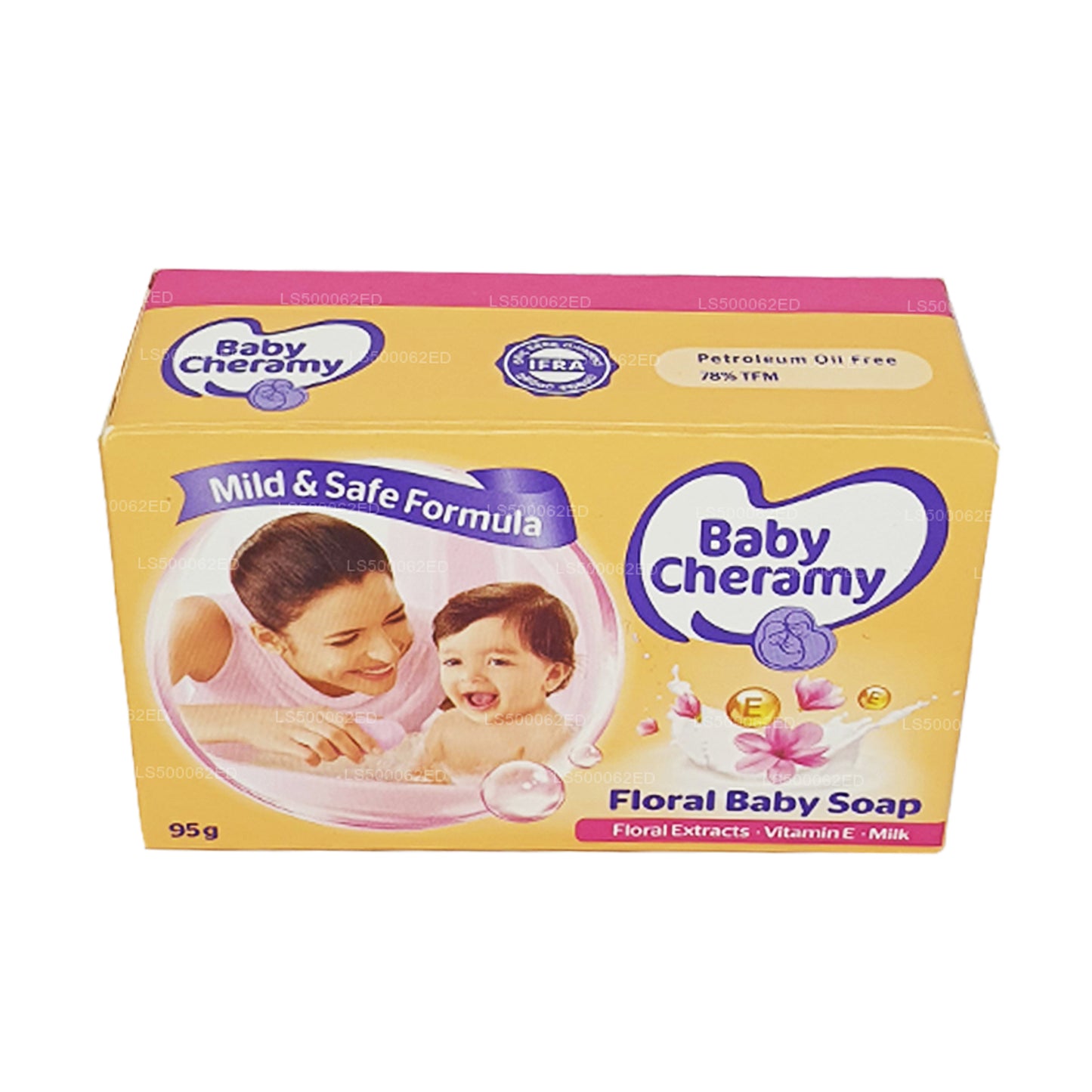 Savon pour bébé Baby Cheramy Floral (95g)