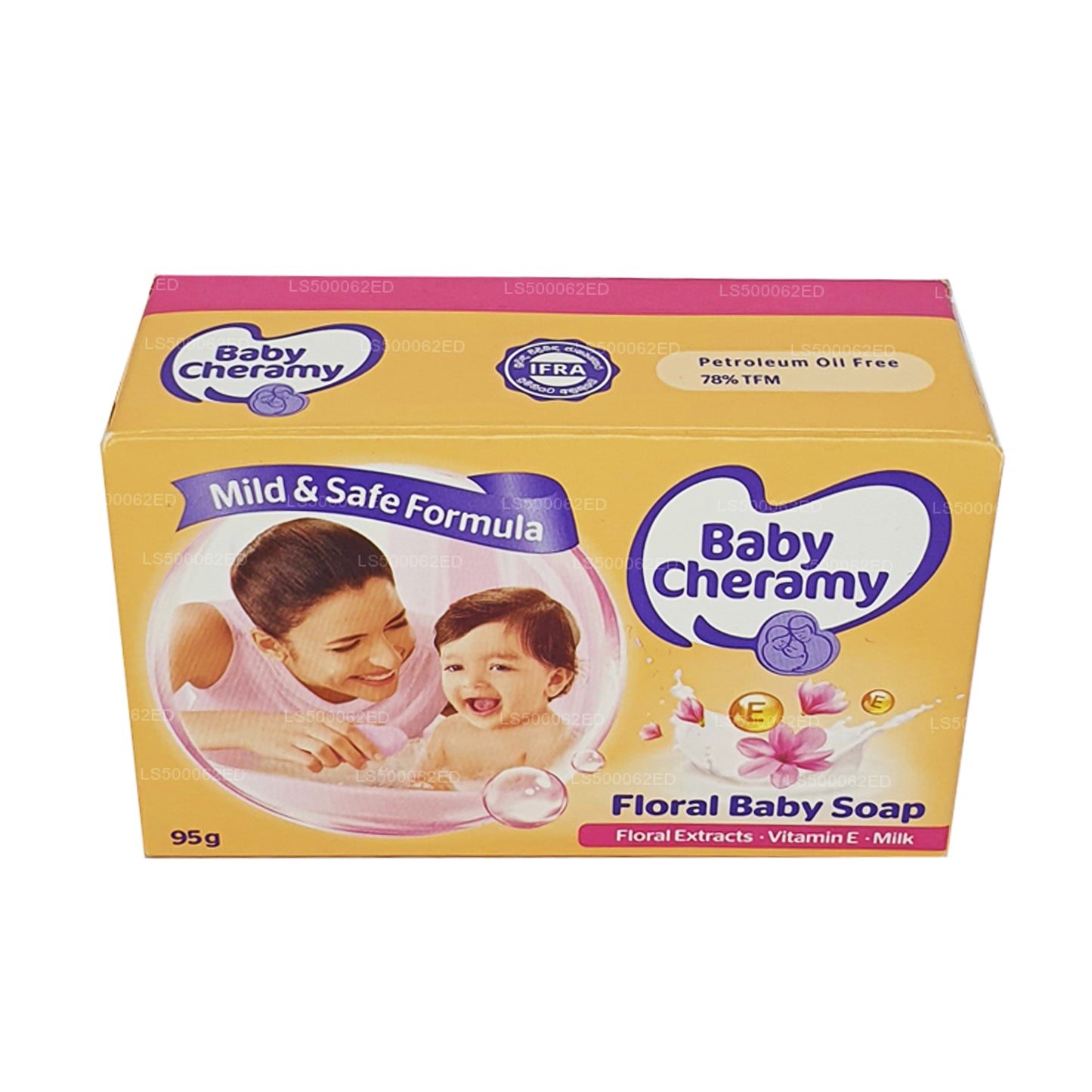 Savon pour bébé Baby Cheramy Floral (95g)