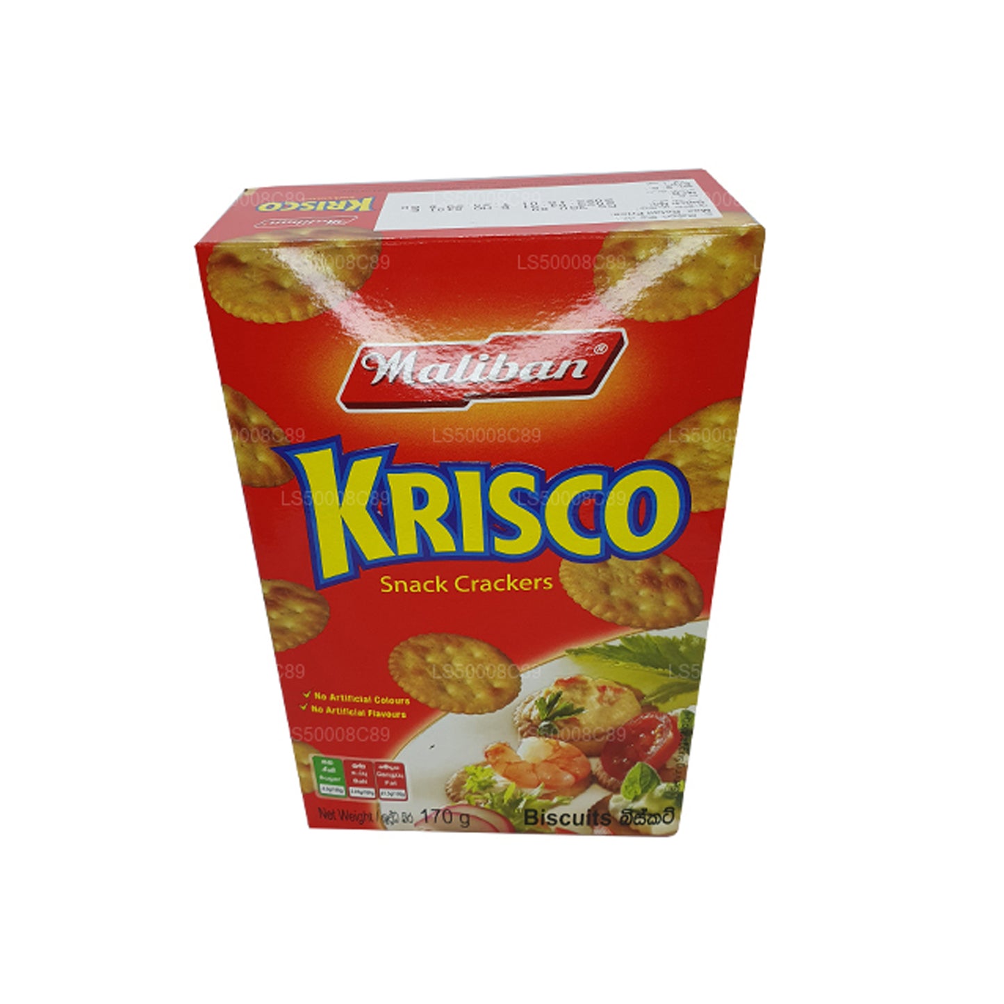 Biscuits Maliban Krisco Snack Crackers (170 g)