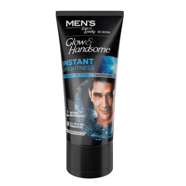 Nettoyant pour le visage Glow And Handsome pour hommes Instant Fairness (50 g)