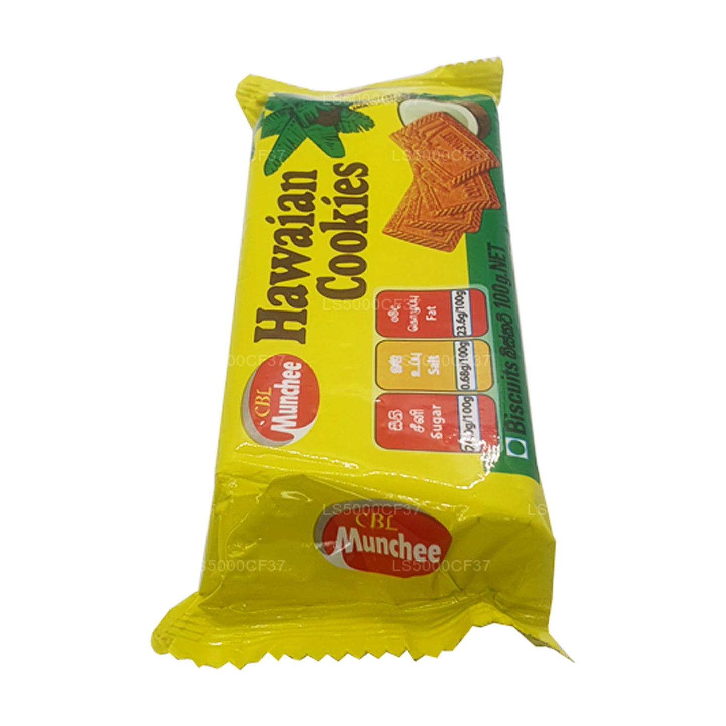 Biscuits hawaïens Munchee (100 g)