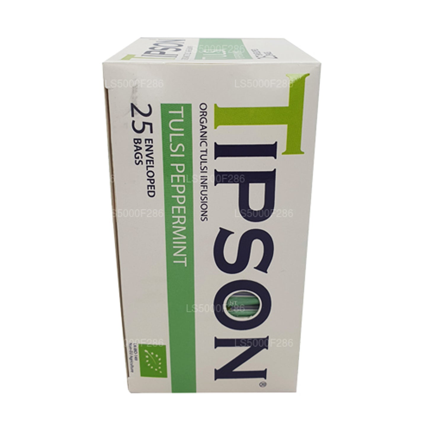 Tulsi biologique Tipson Tea à la menthe poivrée (30g)