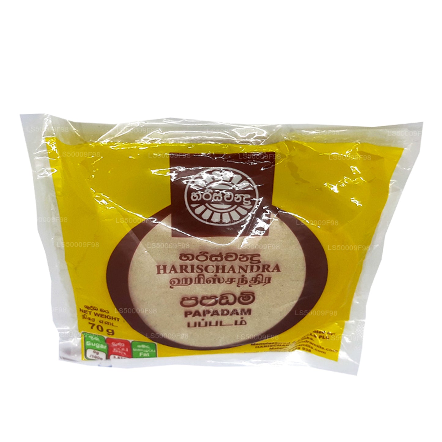 Papadam Harischandra (70 g)