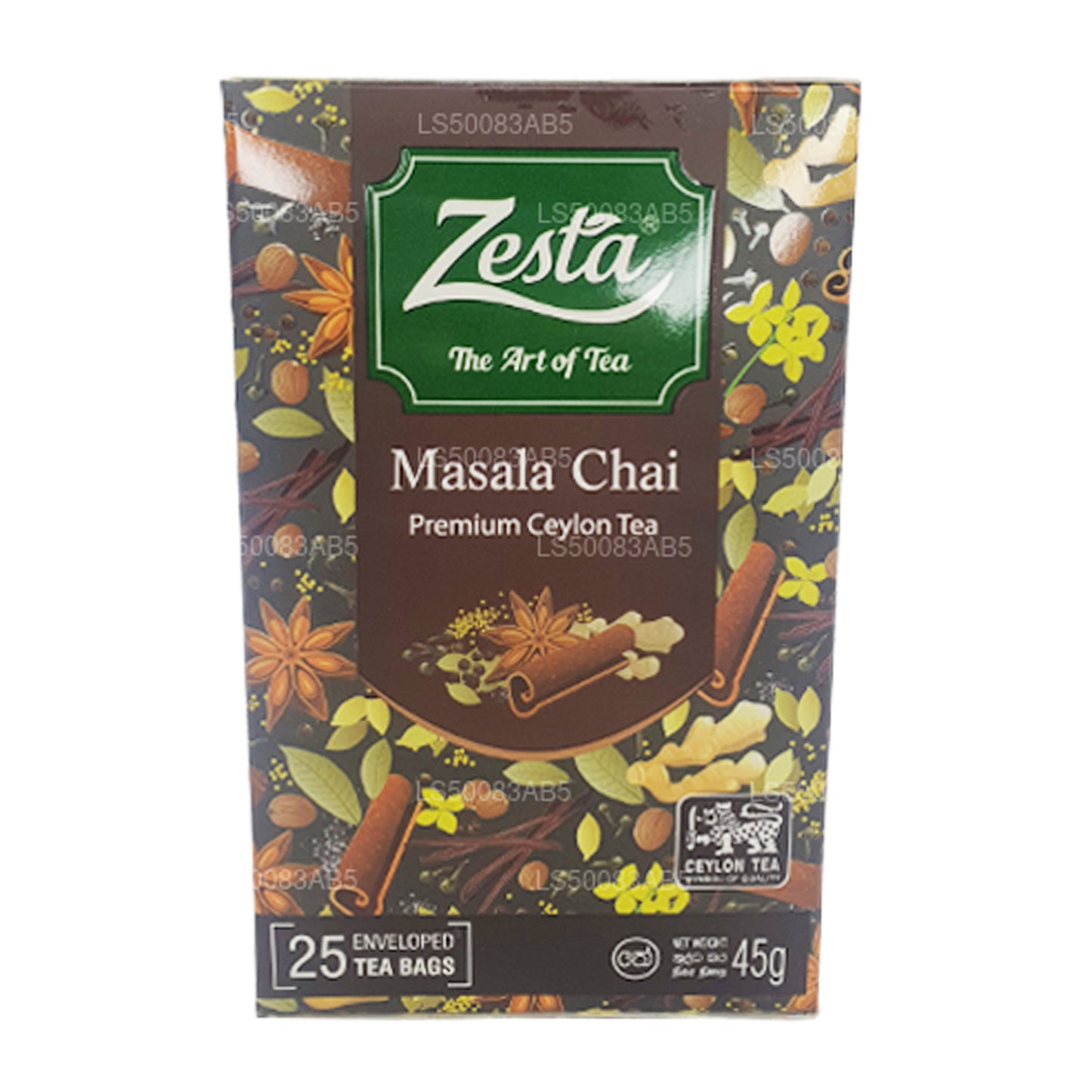 Zesta Masala Chai (45g) 25 sachets de thé