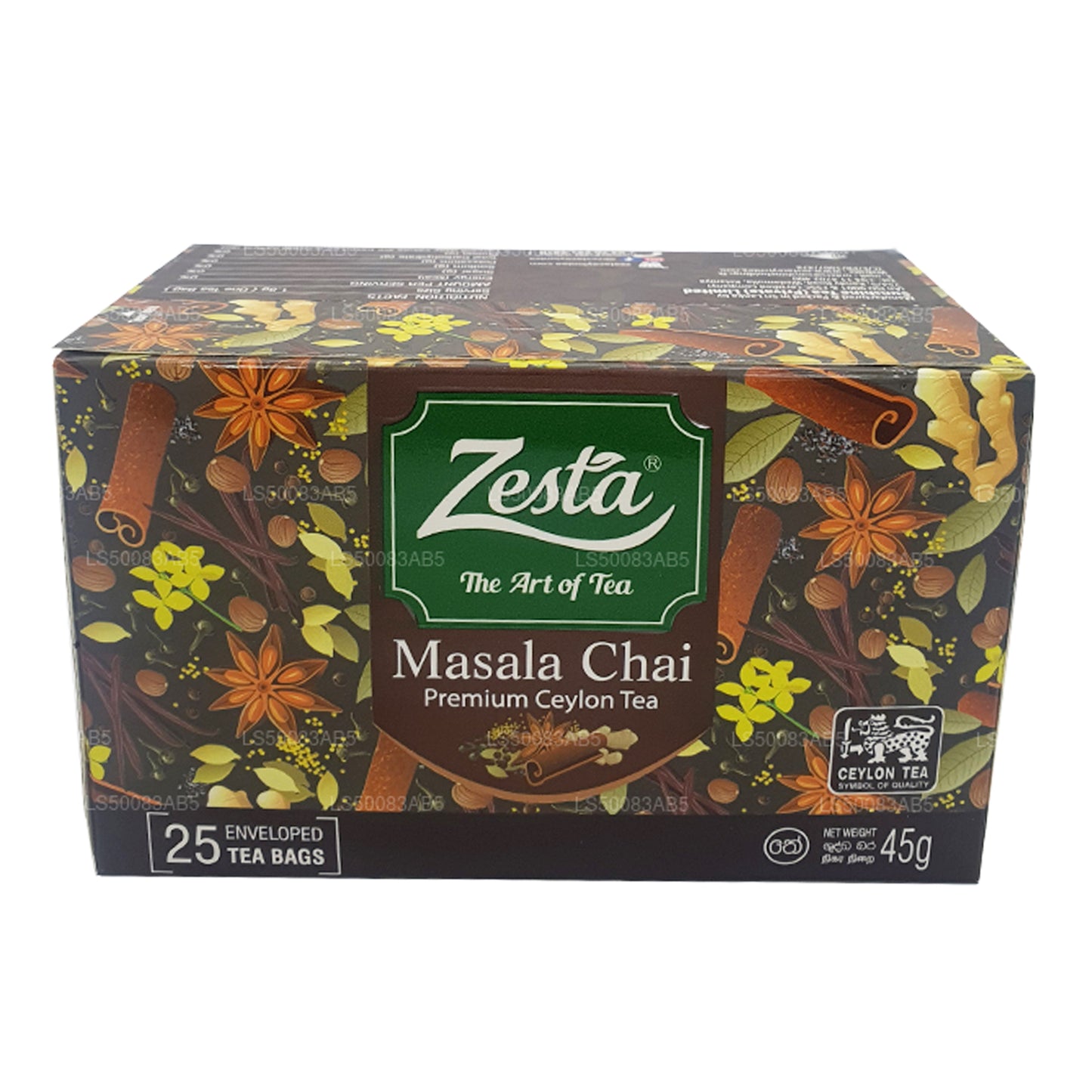 Zesta Masala Chai (45g) 25 sachets de thé