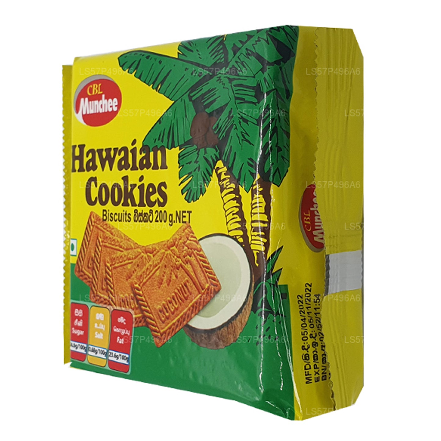 Biscuits hawaïens Munchee (100 g)