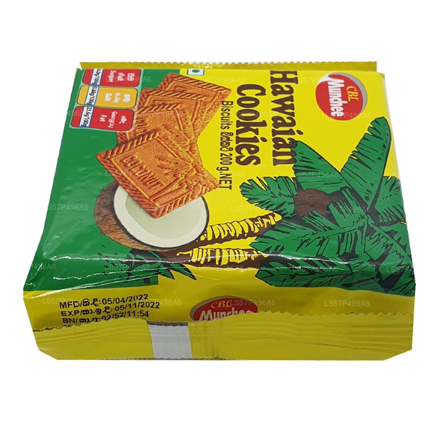 Biscuits hawaïens Munchee (100 g)