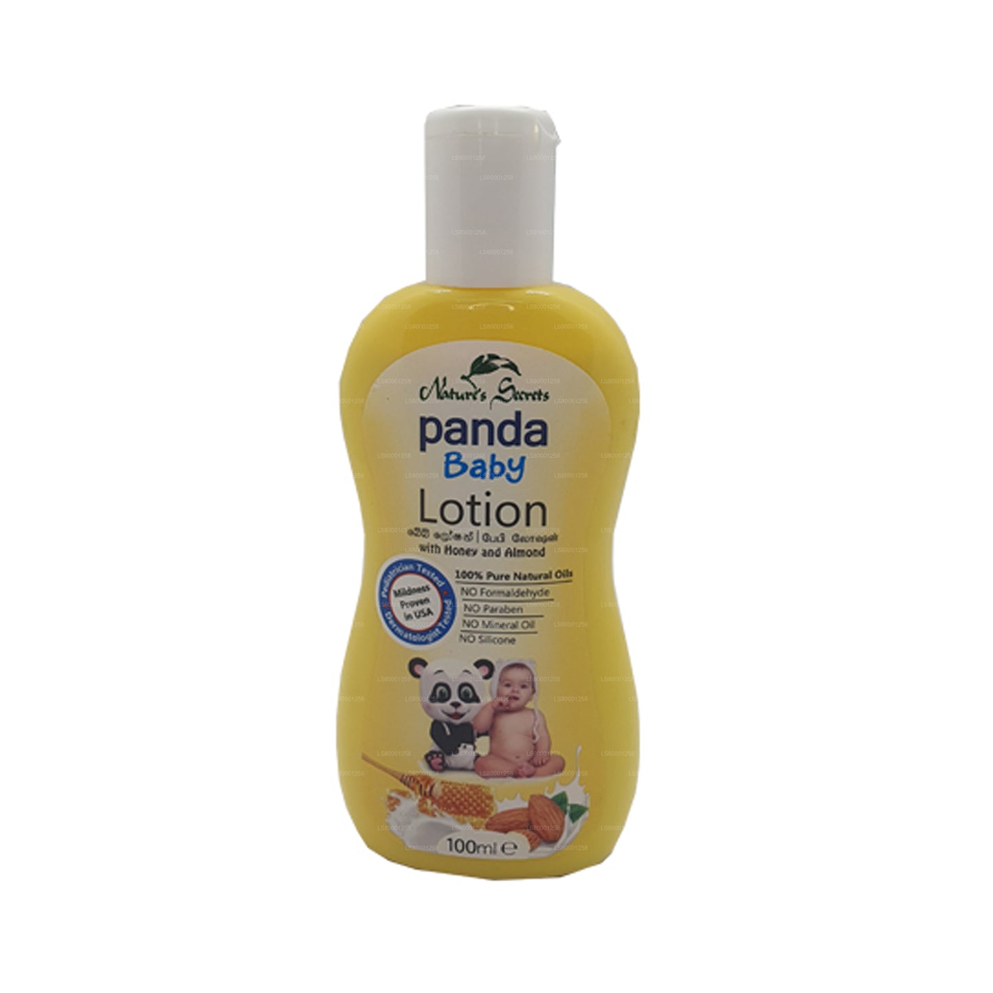 Lotion pour bébé Nature`s Secrets Panda (100 ml)