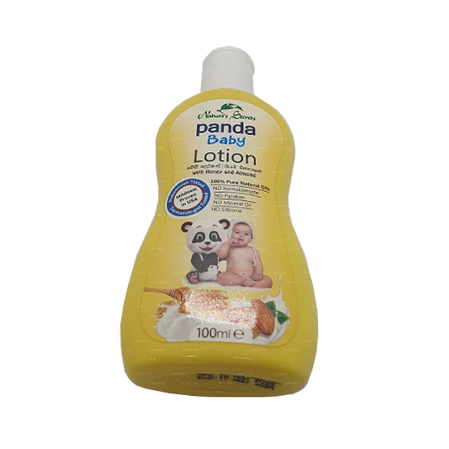 Lotion pour bébé Nature`s Secrets Panda (100 ml)