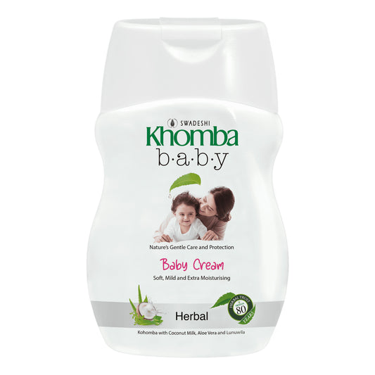 Crème pour bébé Swadeshi Khomba à base de plantes (100 ml)