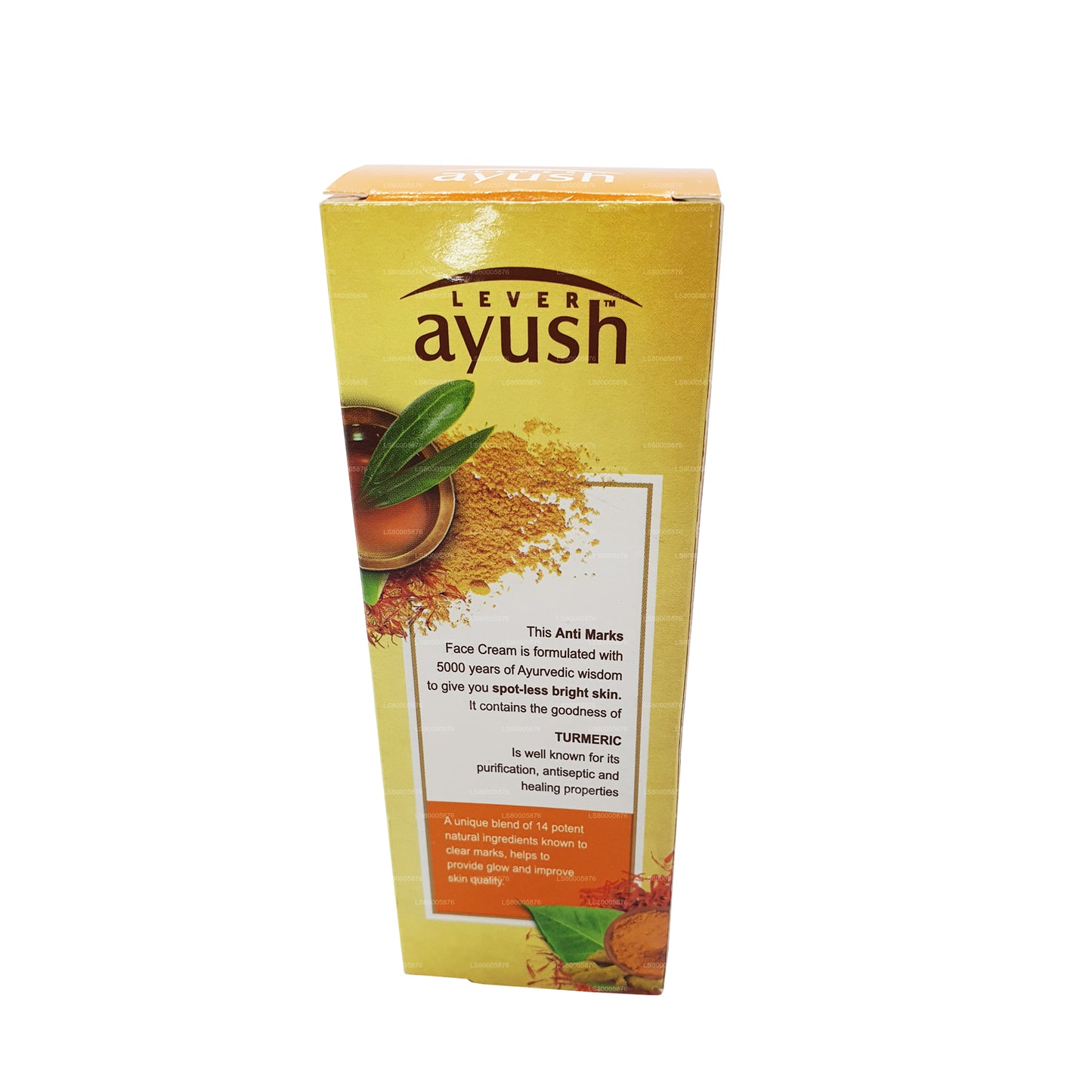 Crème pour le visage Ayush au curcuma (50g)