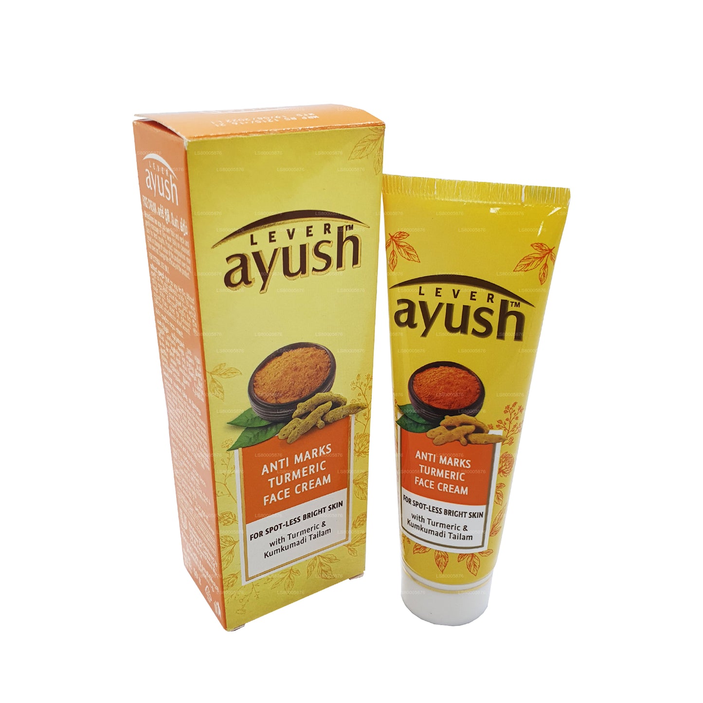 Crème pour le visage Ayush au curcuma (50g)