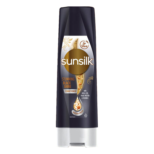 Après-shampoing Sunsilk Black and Shine (180 ml)