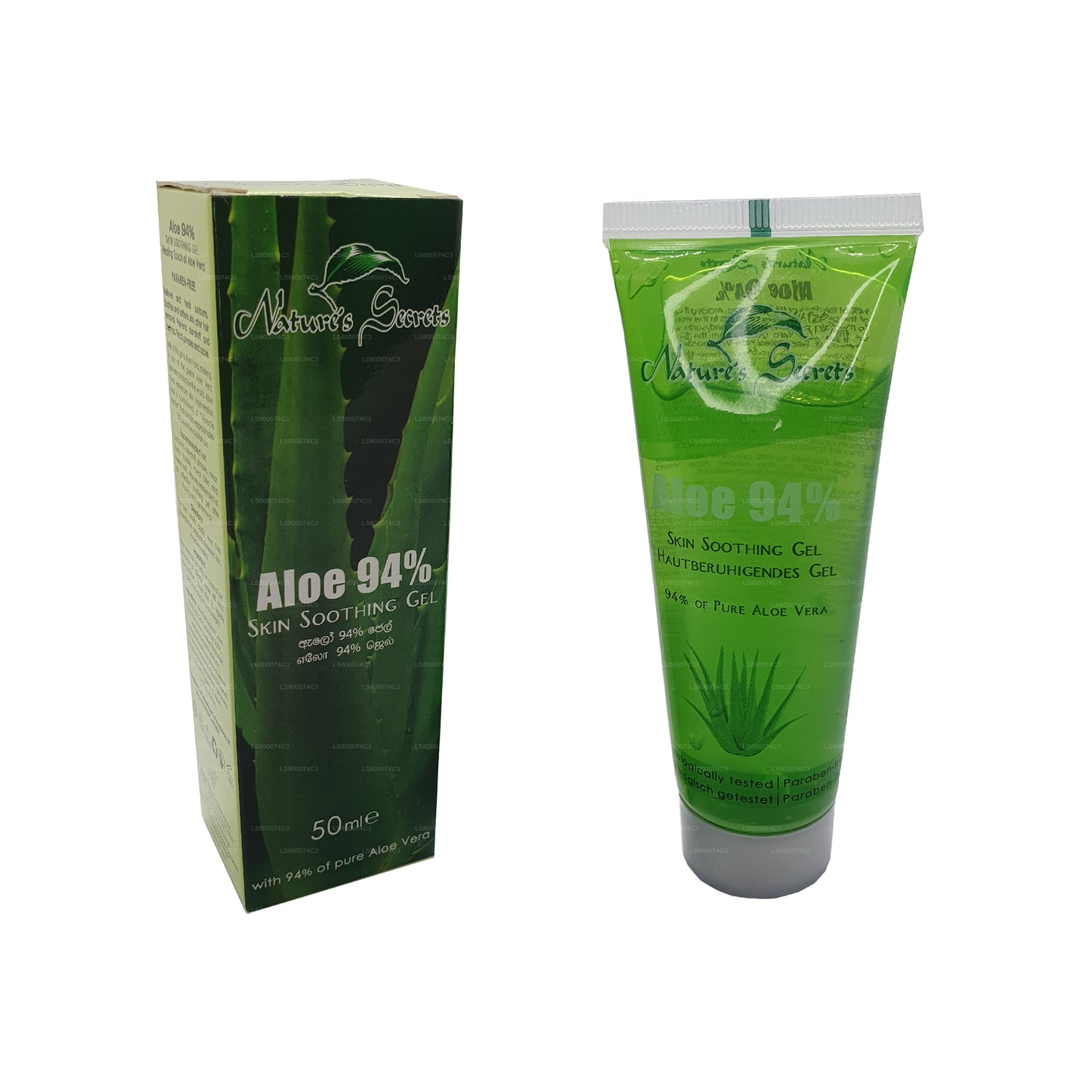 Gel lissant pour la peau Nature`s Secrets Aloe 94 % (50 ml)