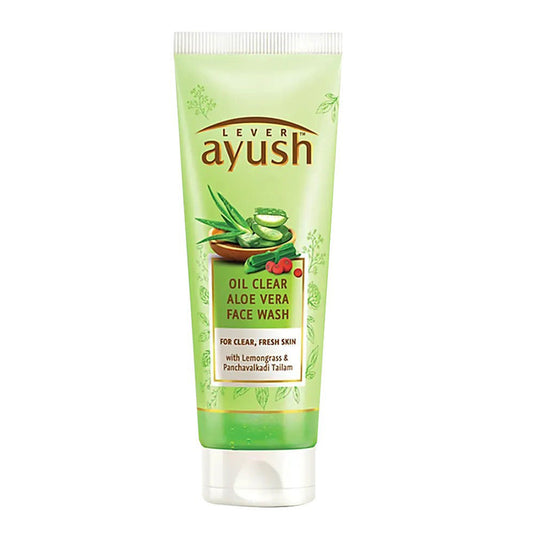 Nettoyant pour le visage à l'huile ayurvédique naturelle Ayush à l'aloe vera (80 g)