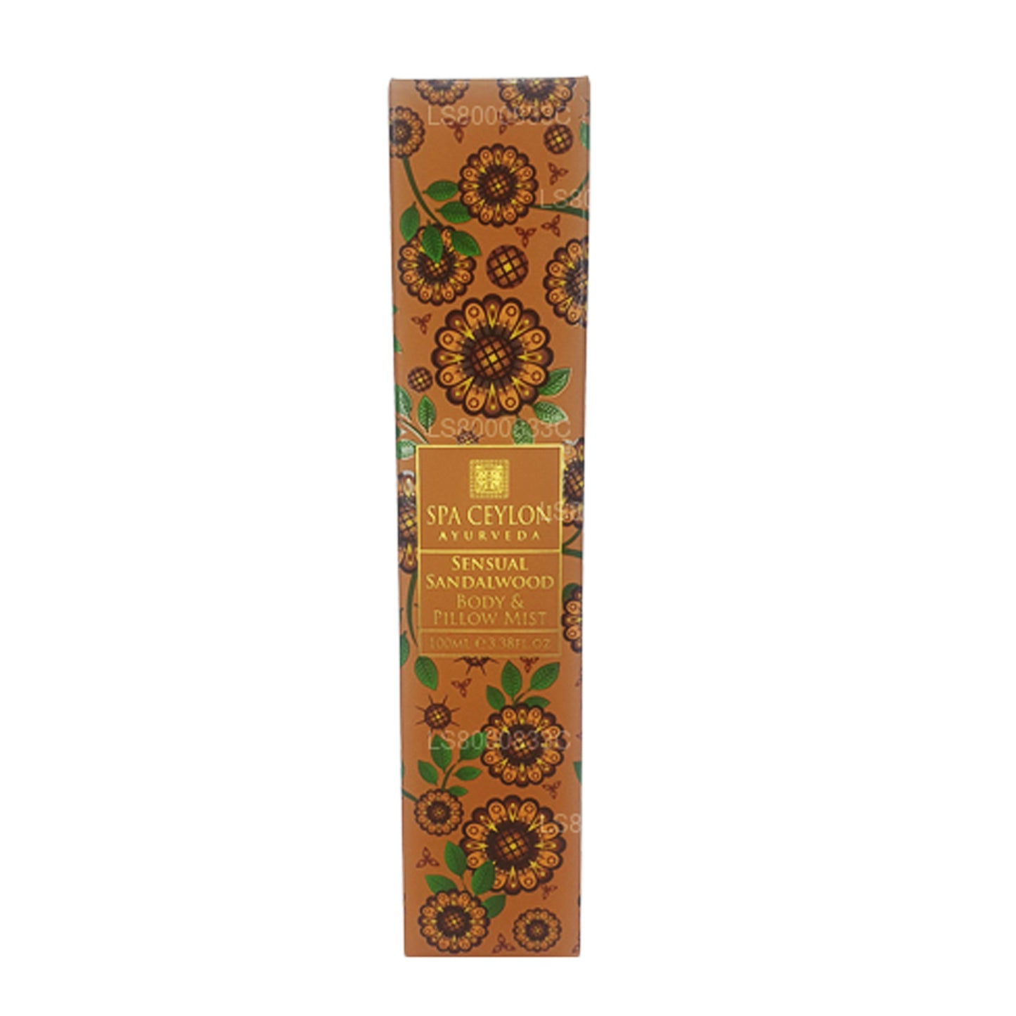 Brume sensuelle pour le corps et l'oreiller au bois de santal Spa Ceylon (100 ml)