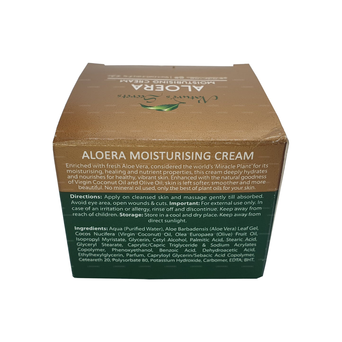 Crème hydratante Nature`s Secrets Aloera (50 ml)